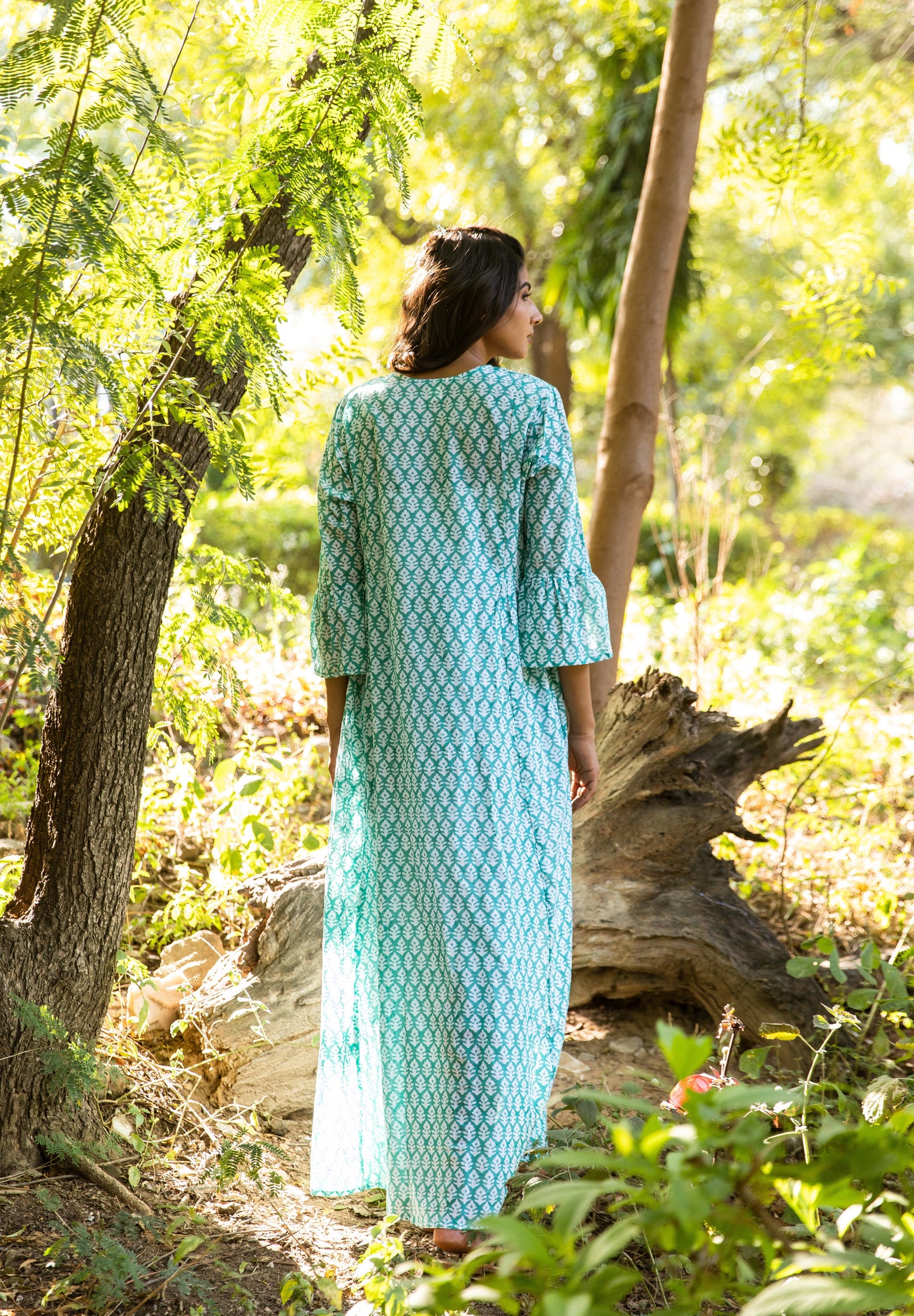 Nivi Bell Sleeve Dress