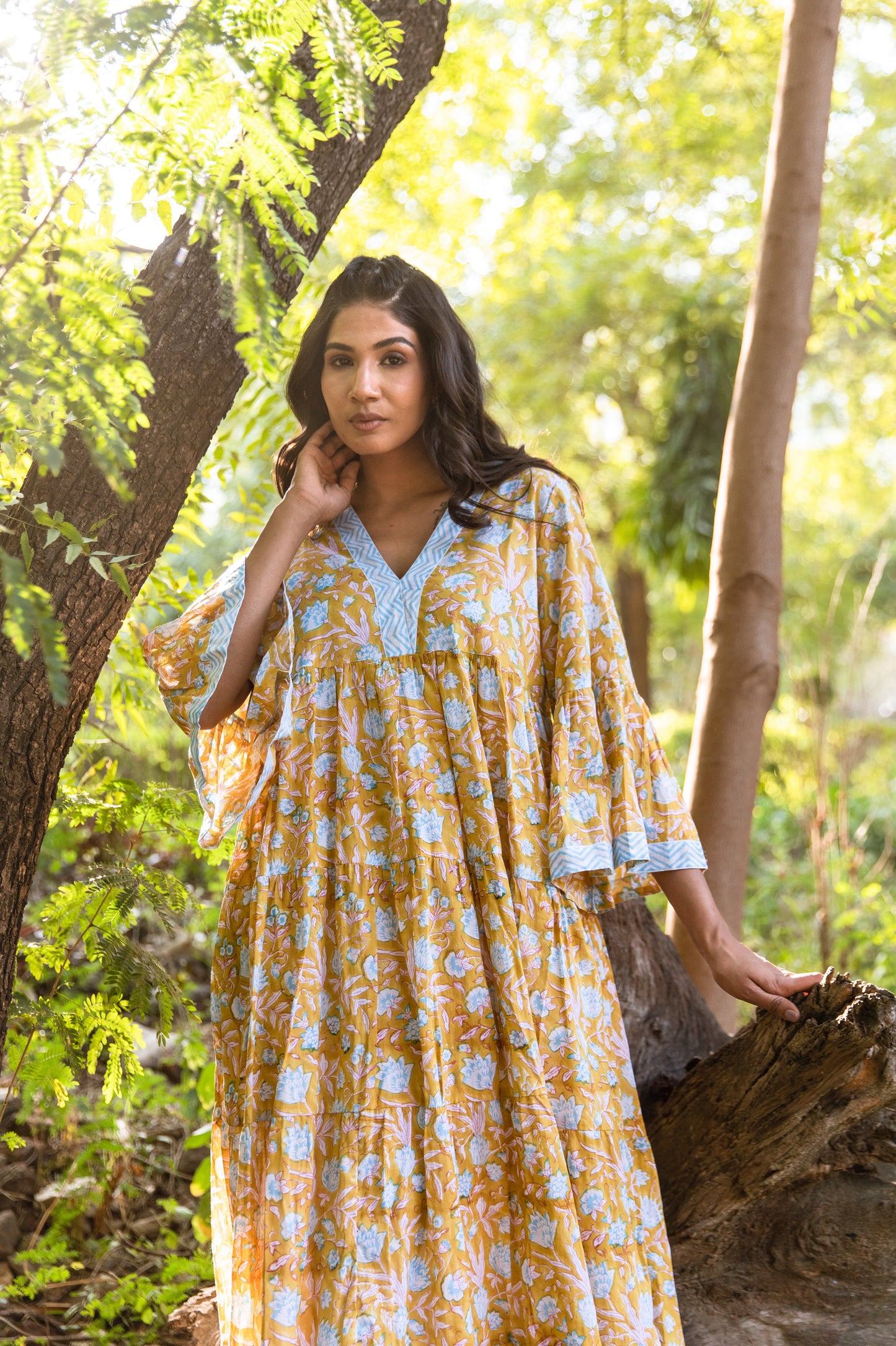 Janaki Tier Ruffle Dress