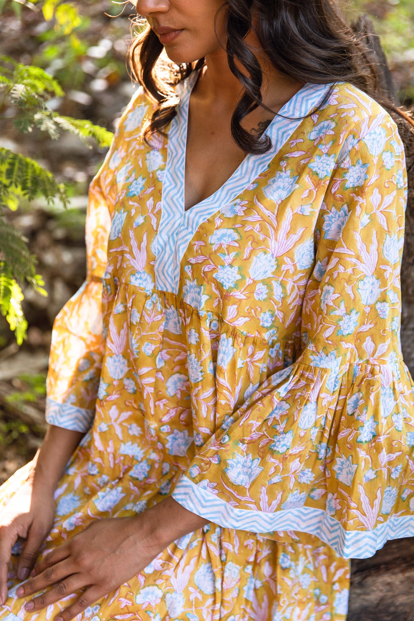 Janaki Tier Ruffle Dress