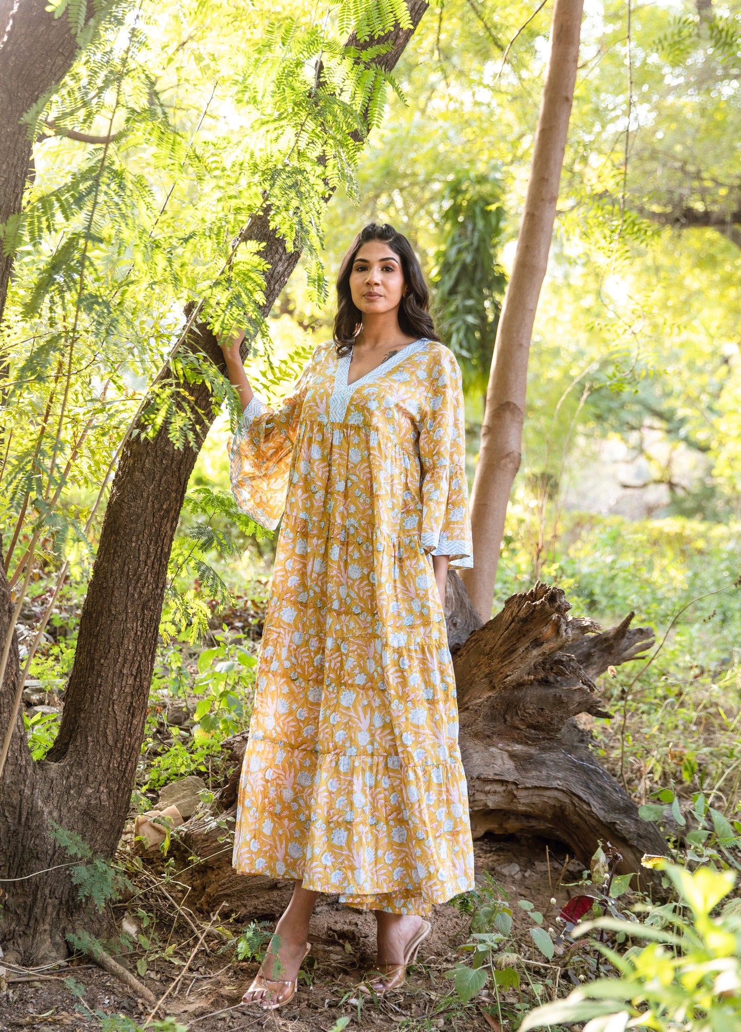 Janaki Tier Ruffle Dress