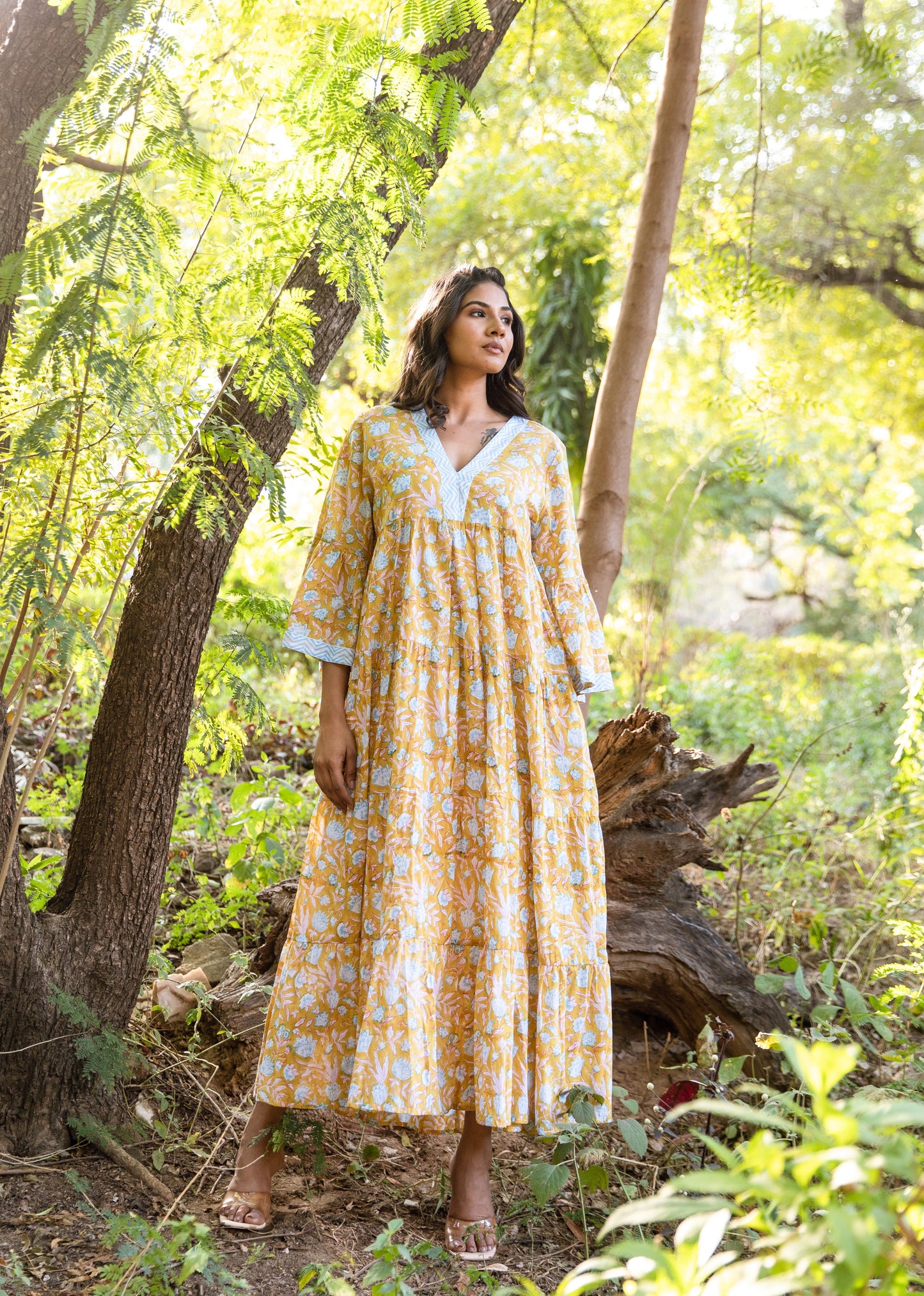 Janaki Tier Ruffle Dress