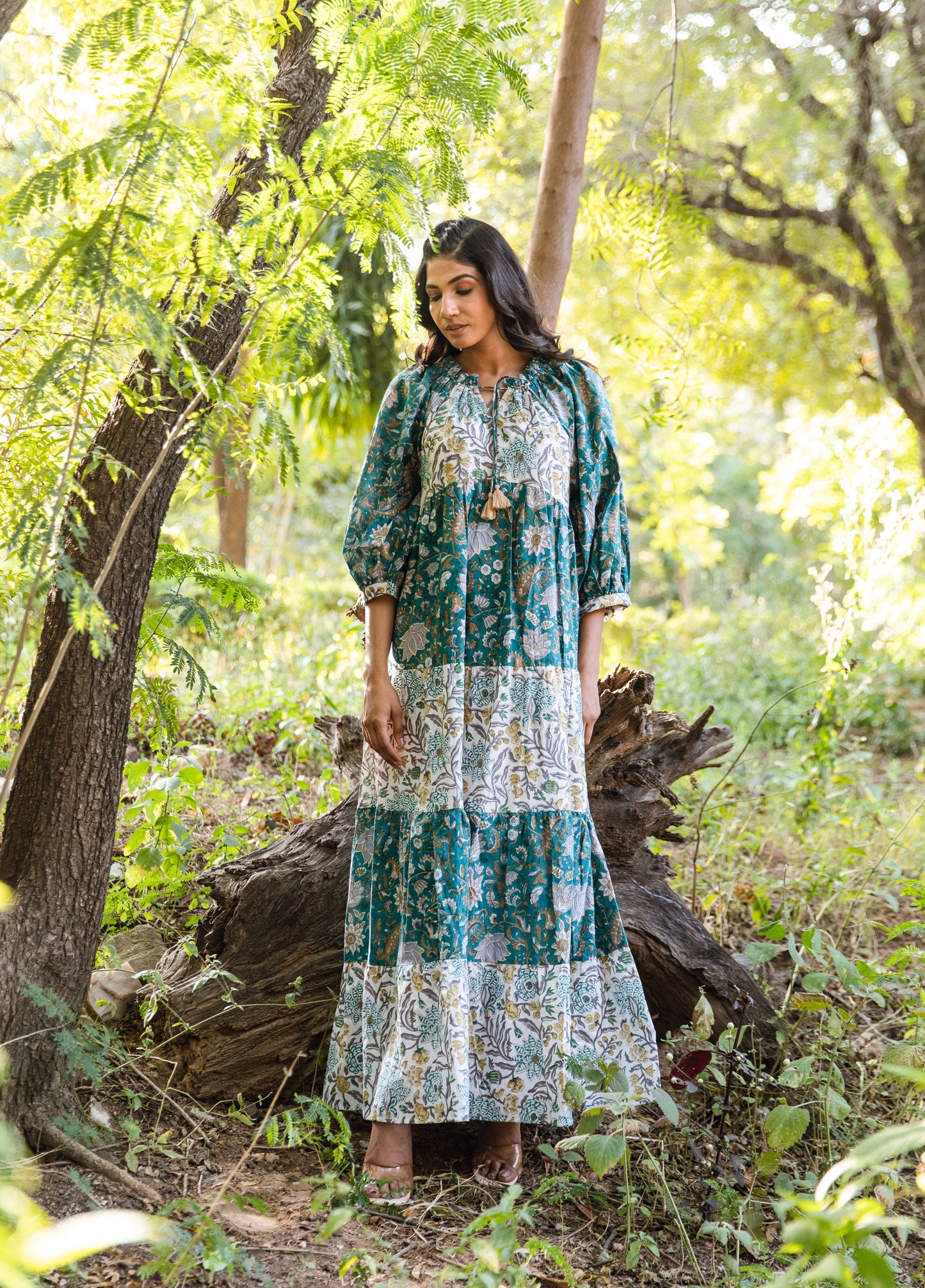 Eomi Tier Ruffle Dress