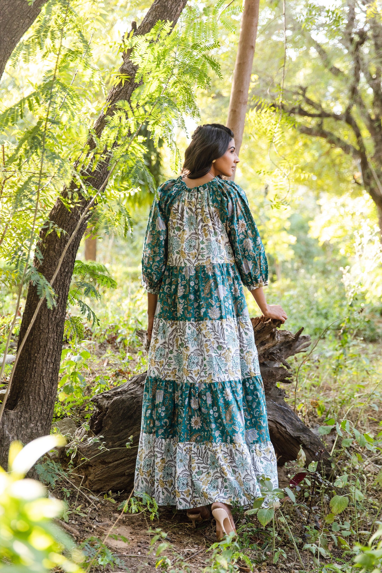 Eomi Tier Ruffle Dress