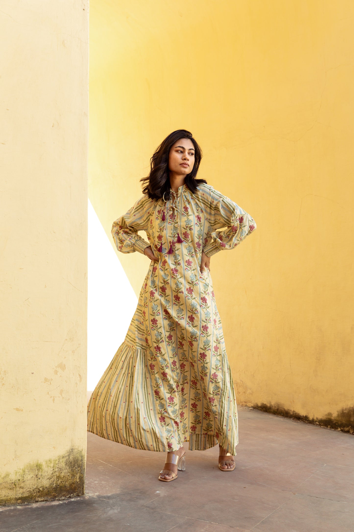 Kiffi Tier Ruffle Dress