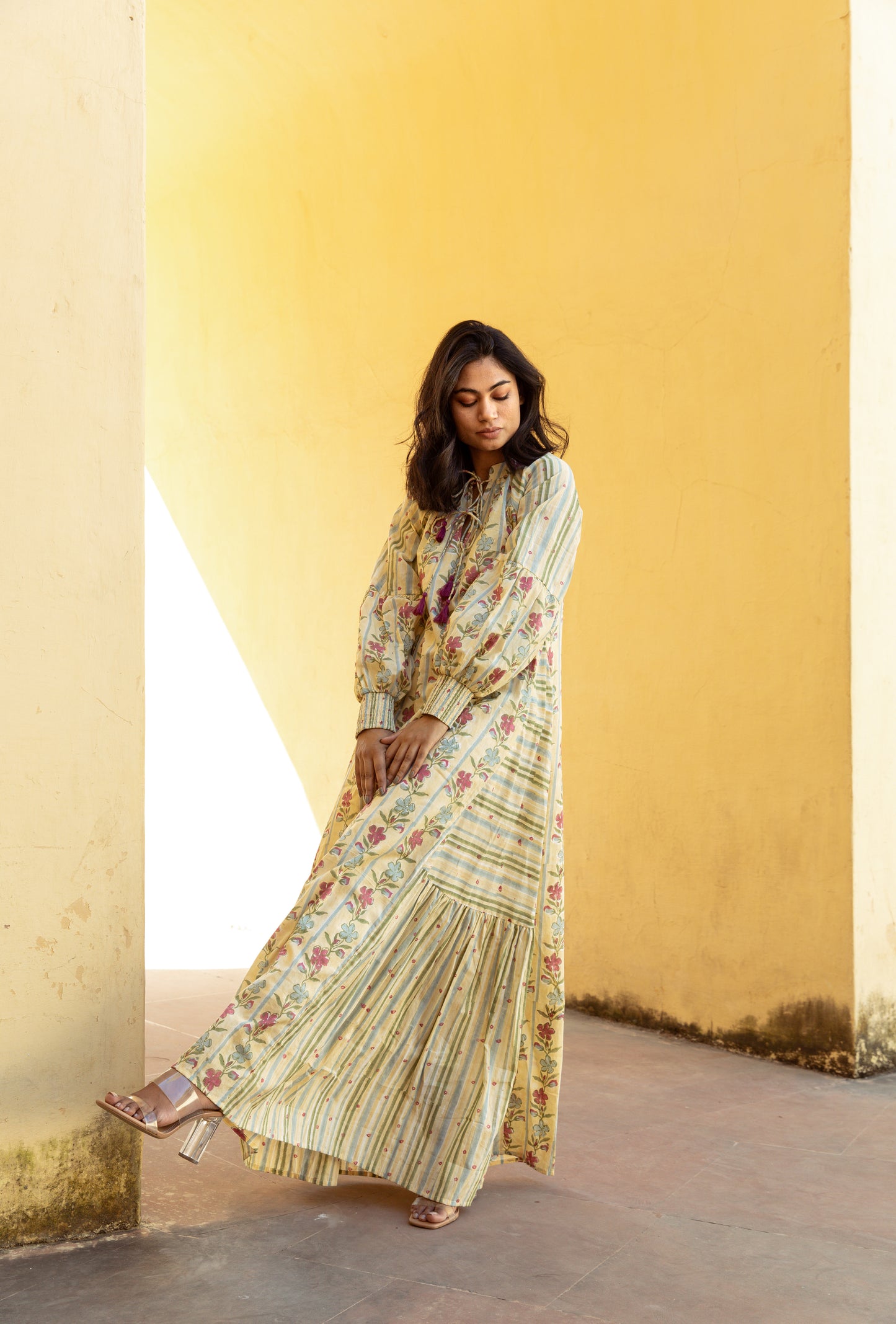 Kiffi Tier Ruffle Dress