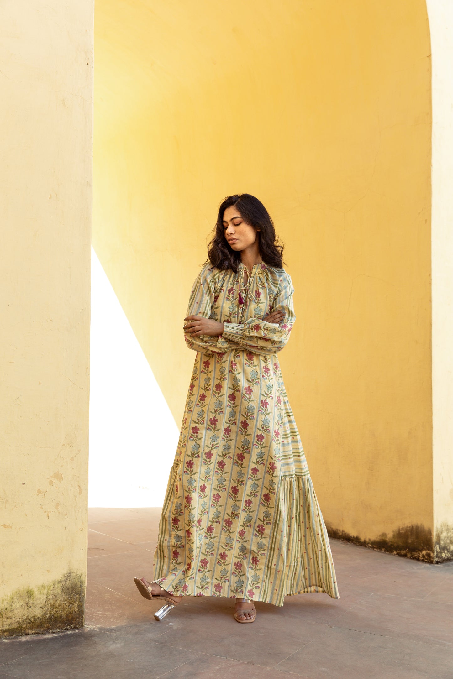 Kiffi Tier Ruffle Dress