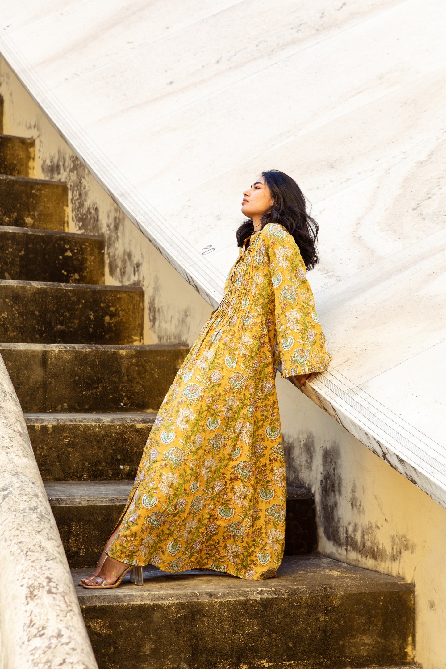 Ranchi Pintuck Dress