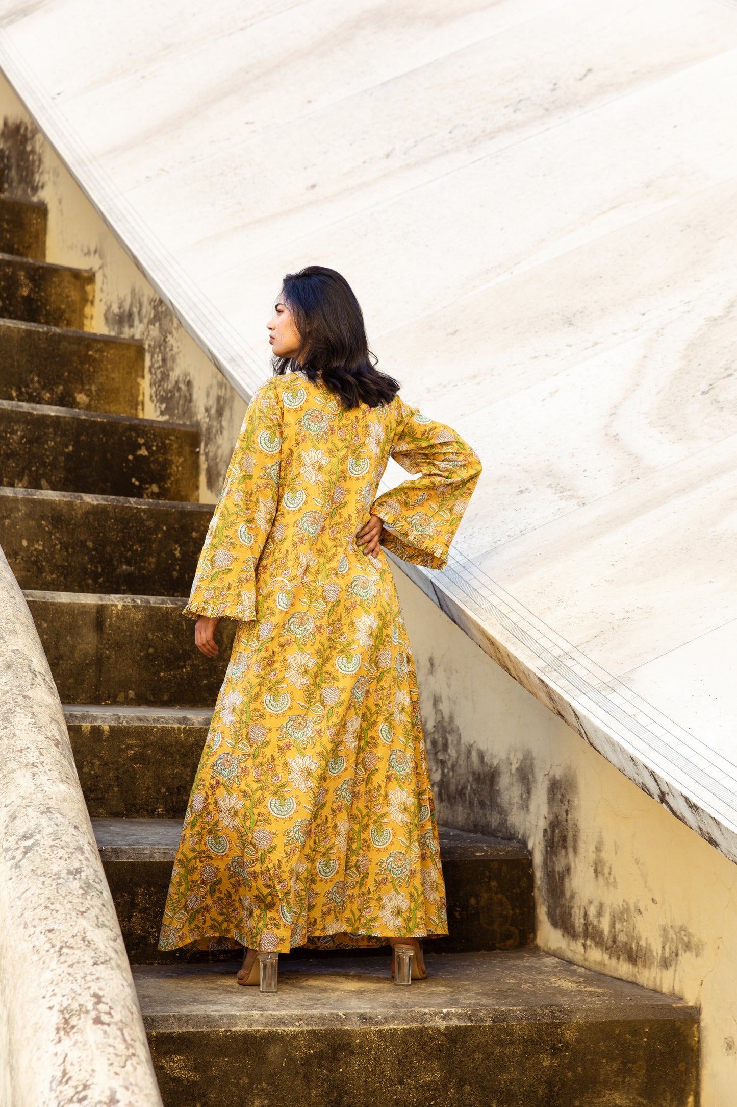 Ranchi Pintuck Dress