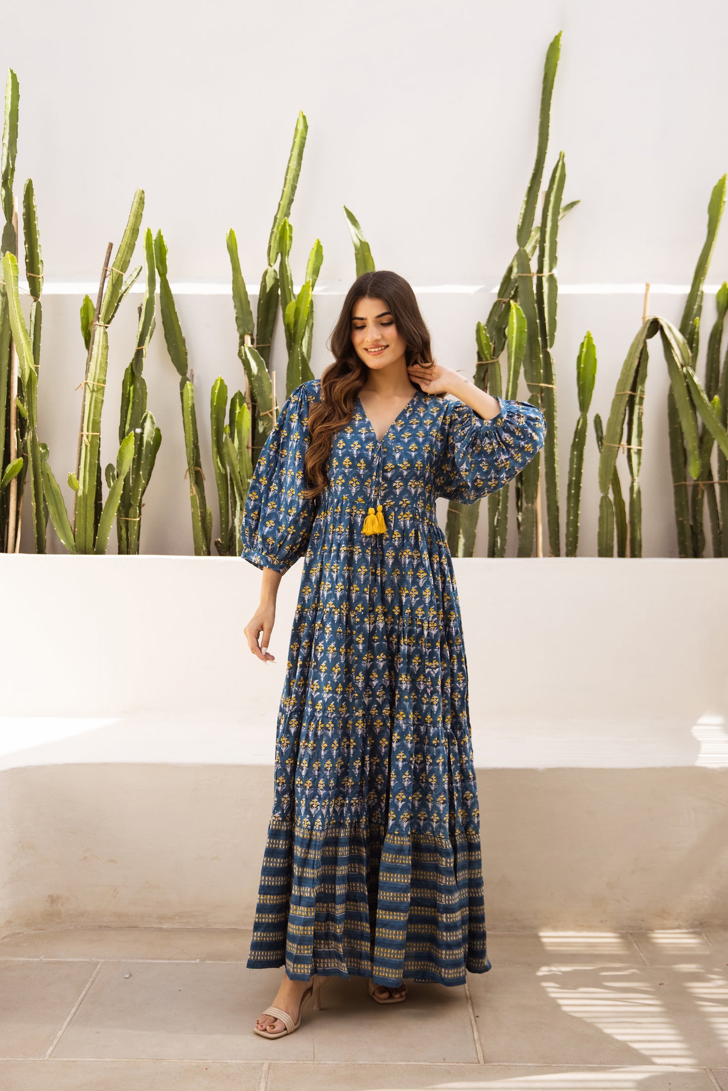 Lamiya tier Ruffle Dress