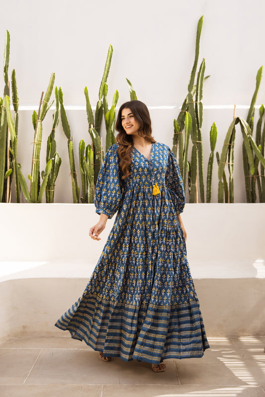 Lamiya tier Ruffle Dress
