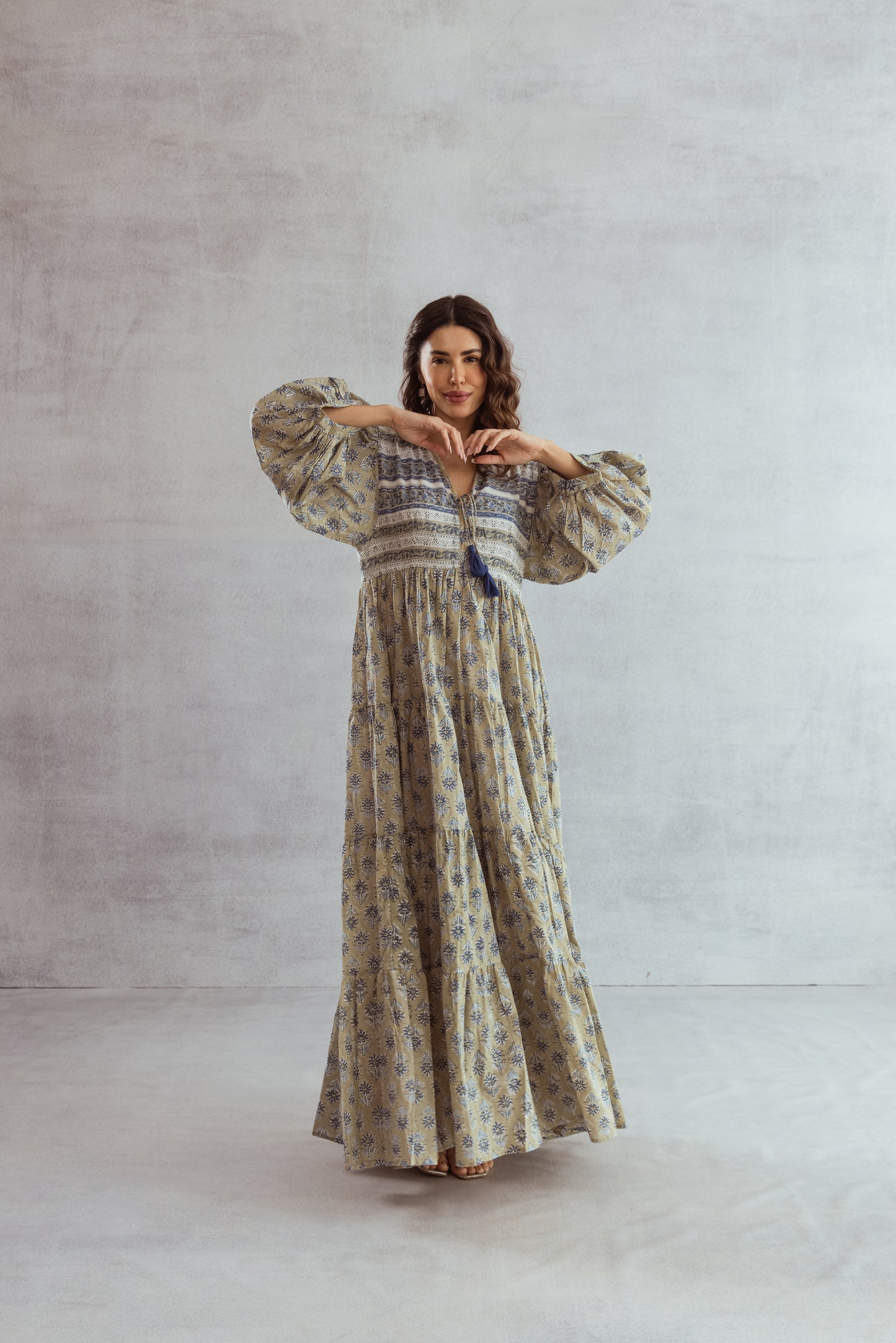 Sahy Balloon Crown Dress