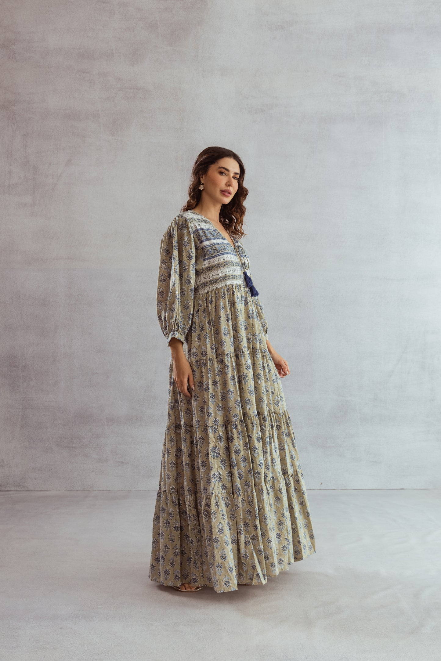 Sahy Balloon Crown Dress