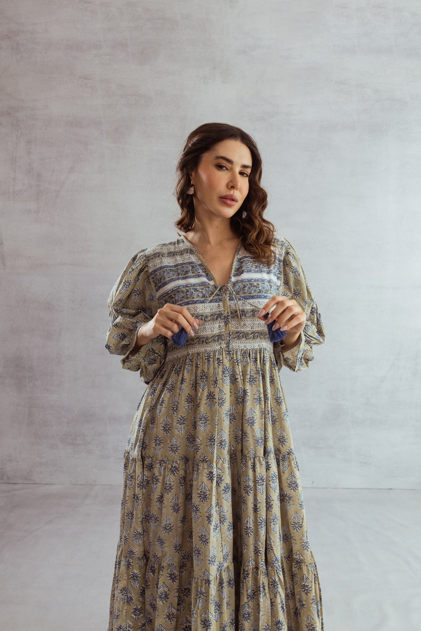 Sahy Balloon Crown Dress