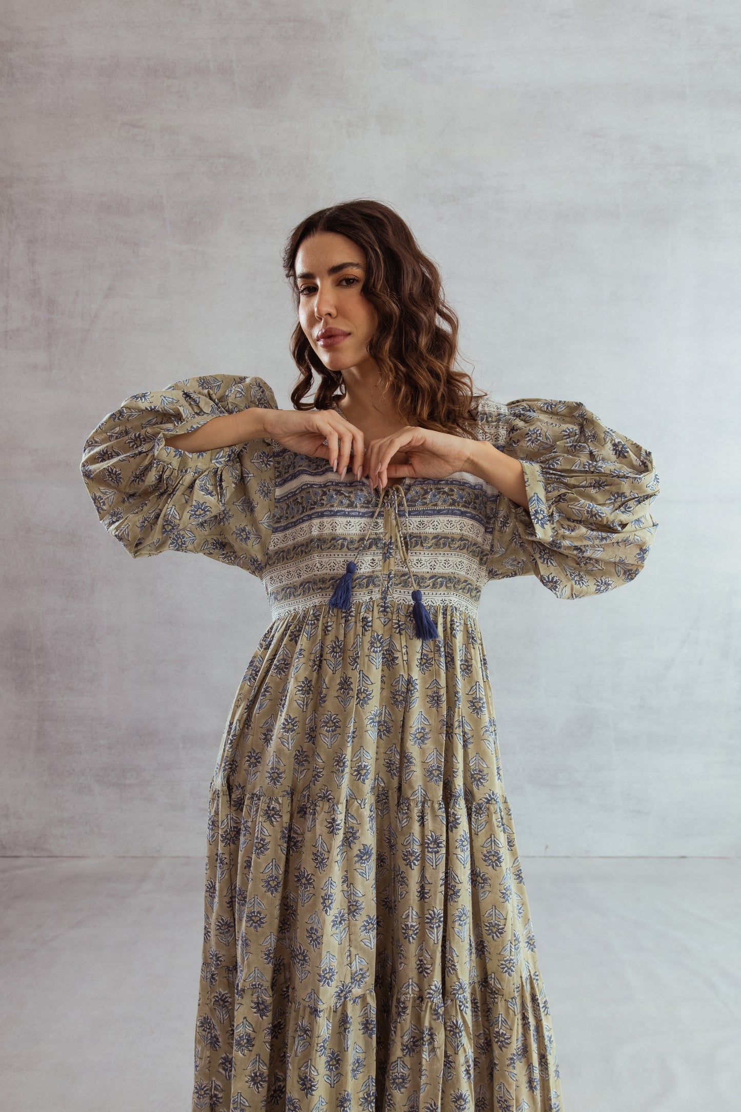 Sahy Balloon Crown Dress