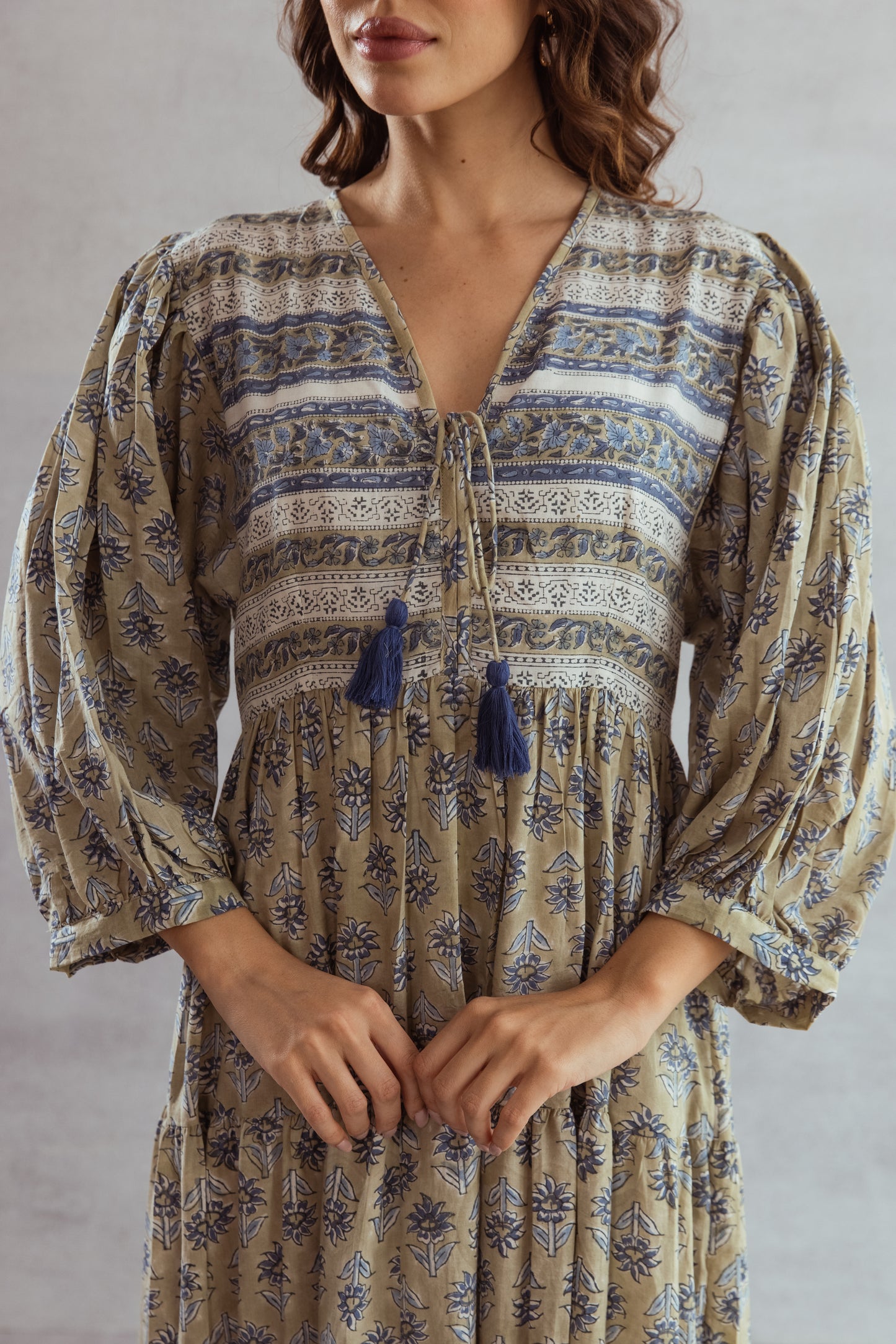 Sahy Balloon Crown Dress