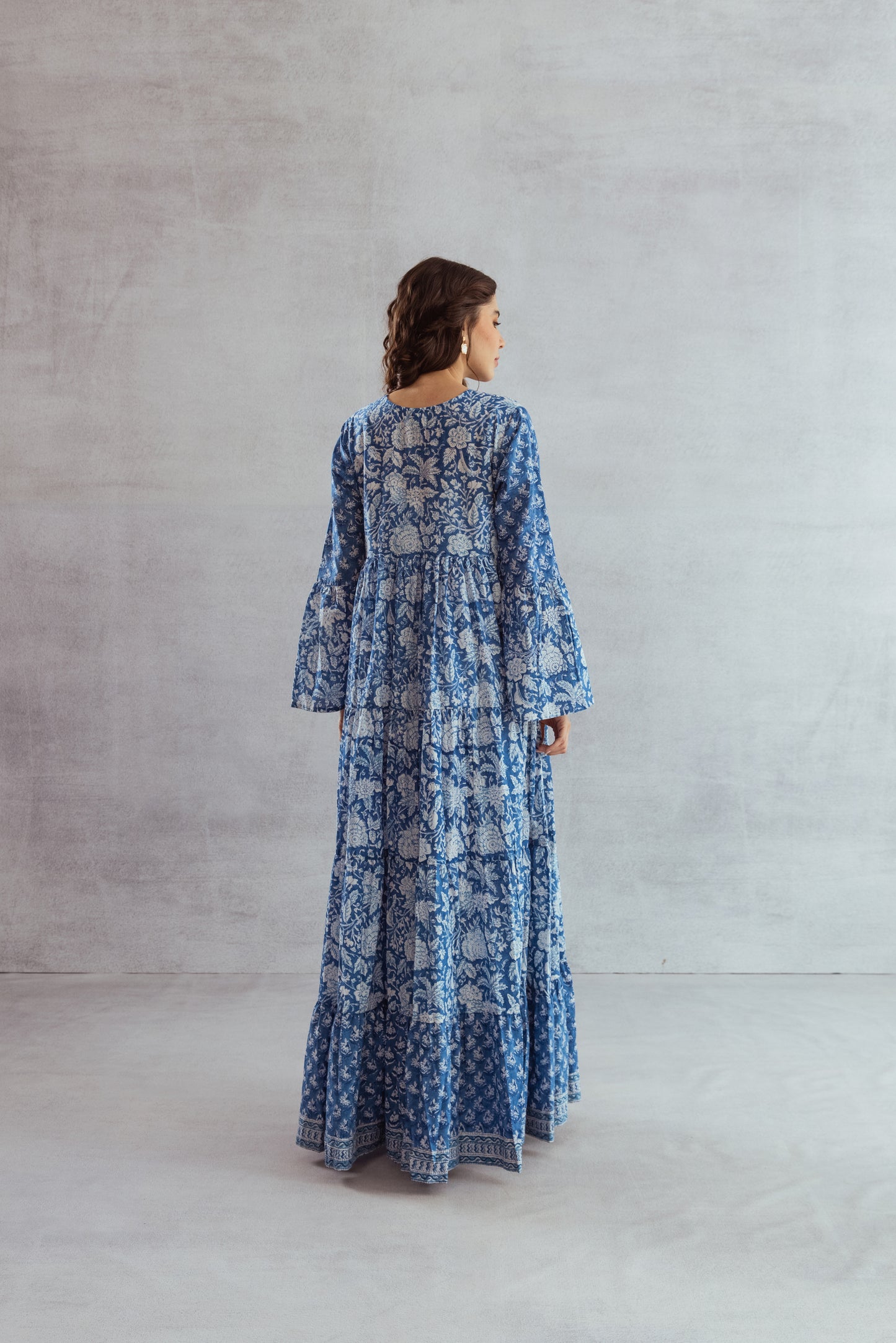 Huda tier Ruffle Dress