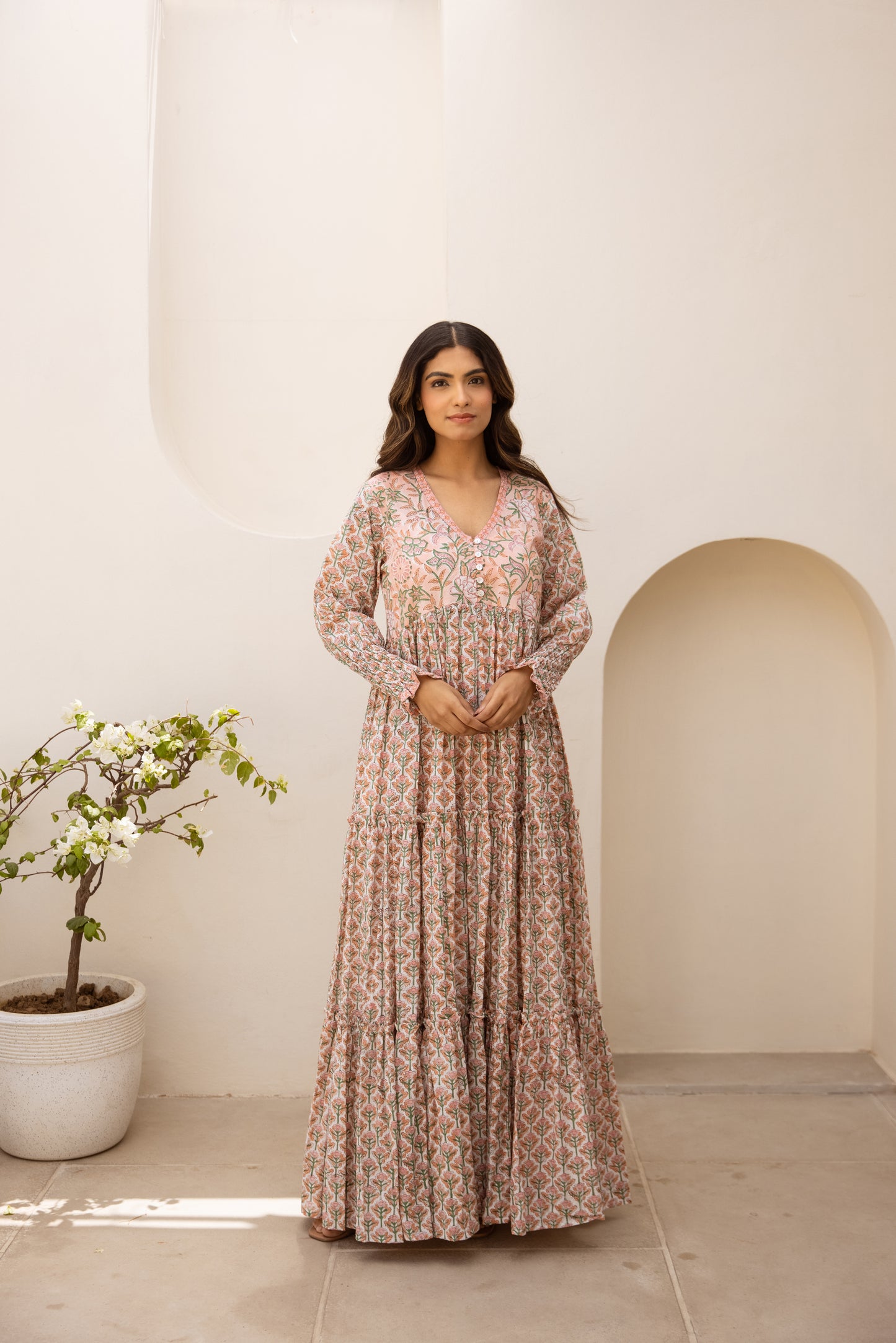 Salsa Tier Ruffle Dress