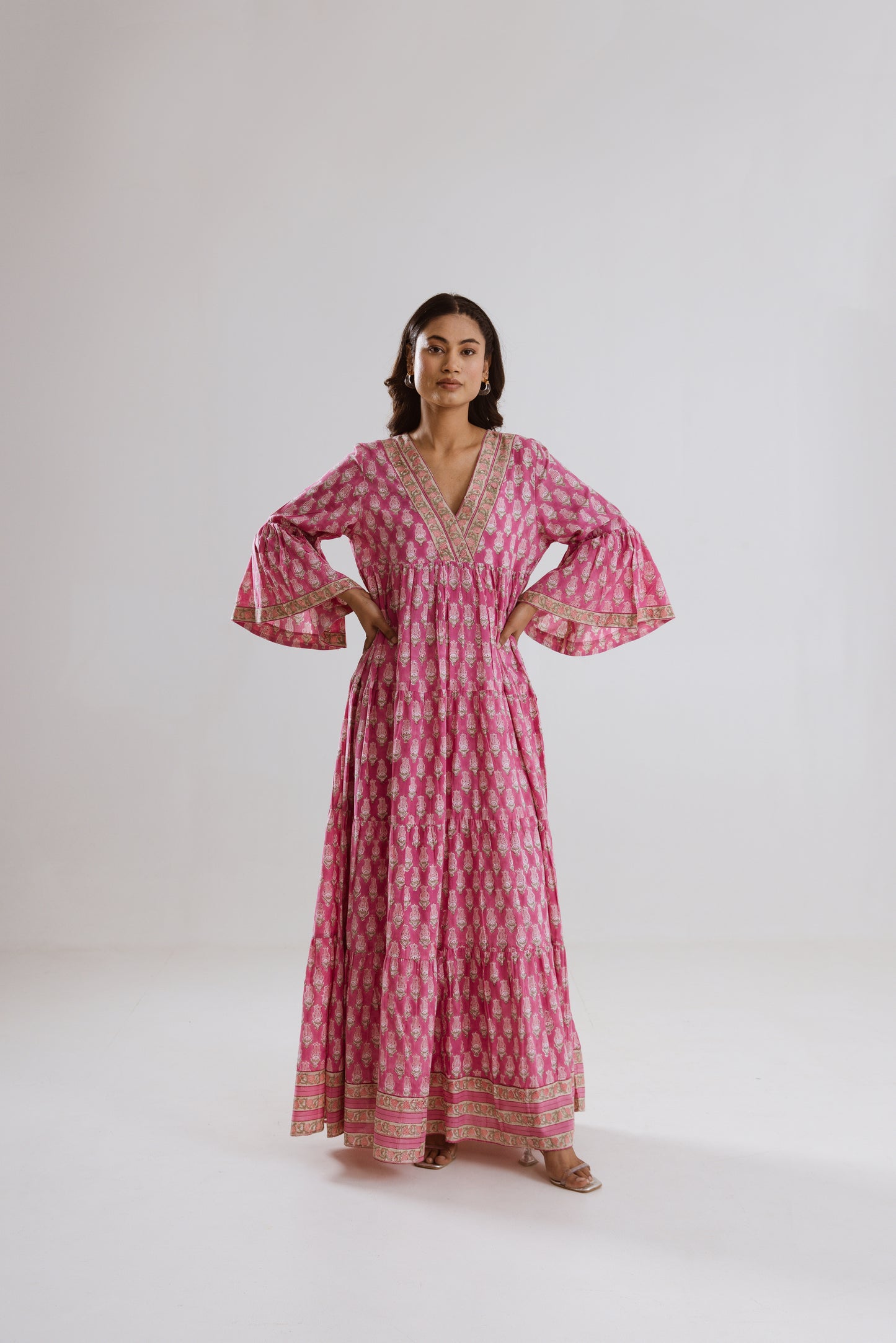 Samirah tier Ruffle Dress