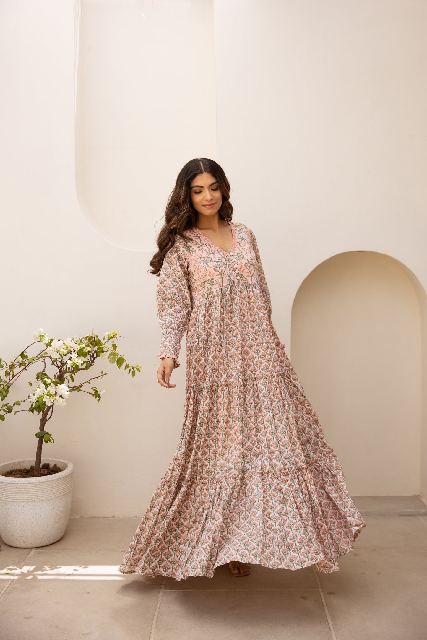 Salsa Tier Ruffle Dress