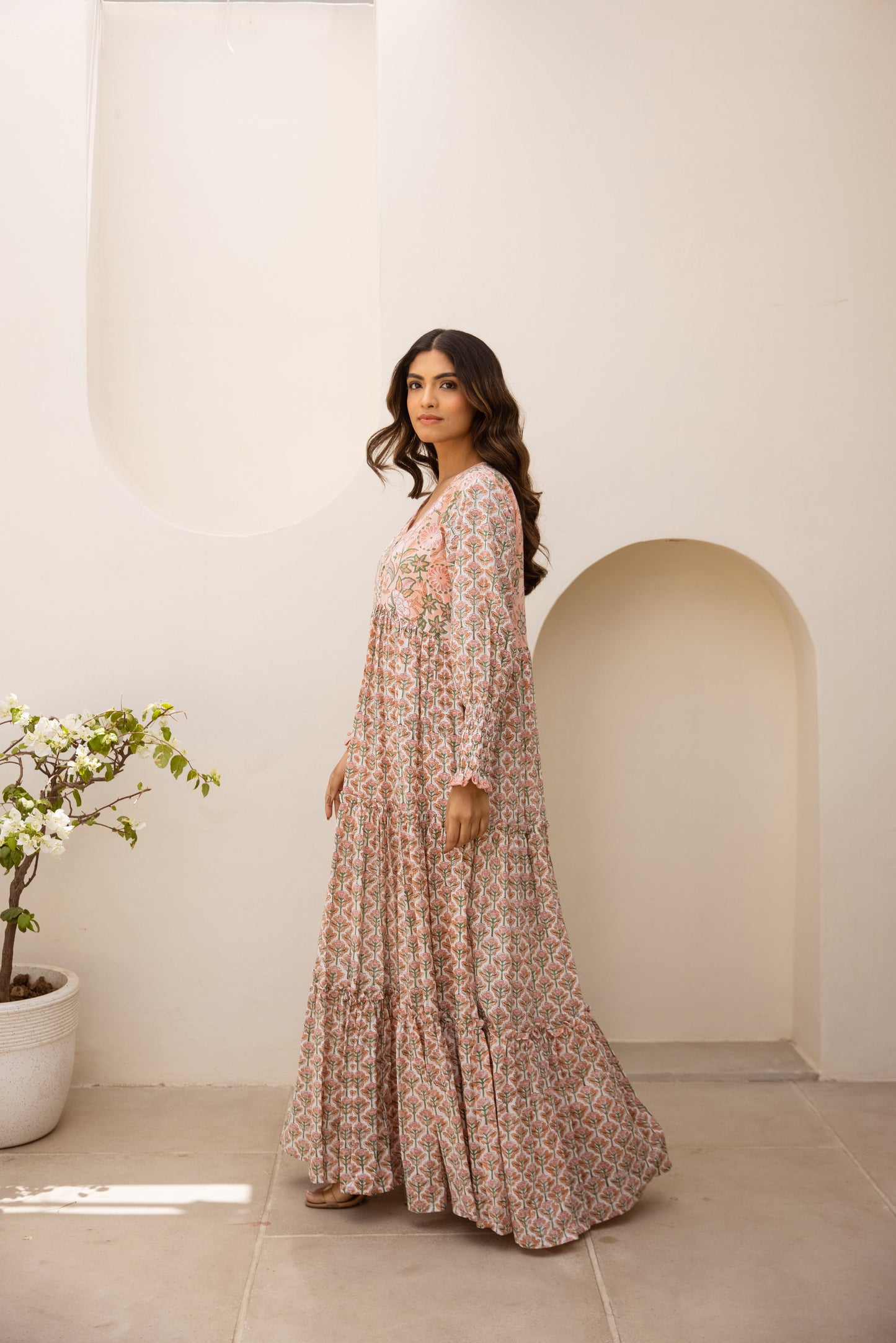 Salsa Tier Ruffle Dress