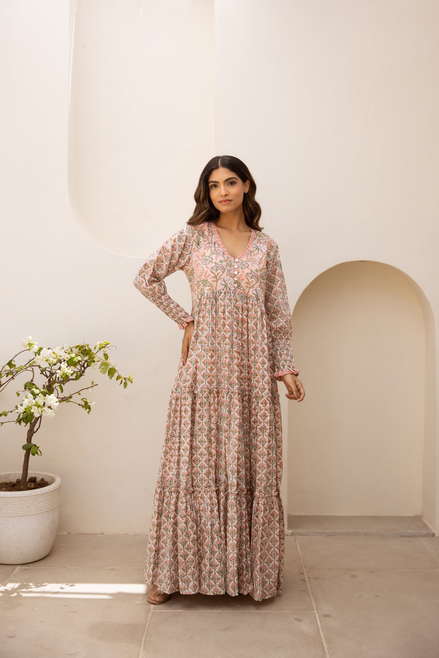 Salsa Tier Ruffle Dress