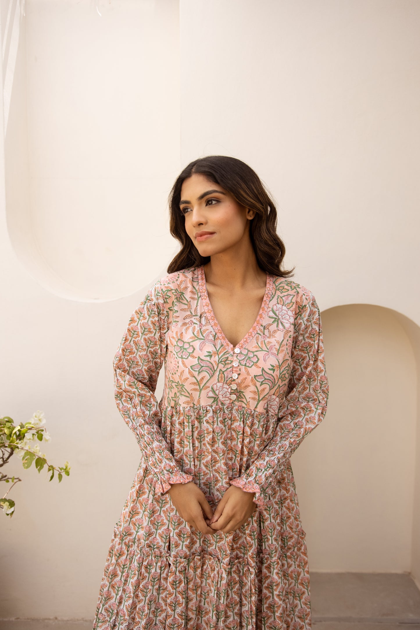 Salsa Tier Ruffle Dress