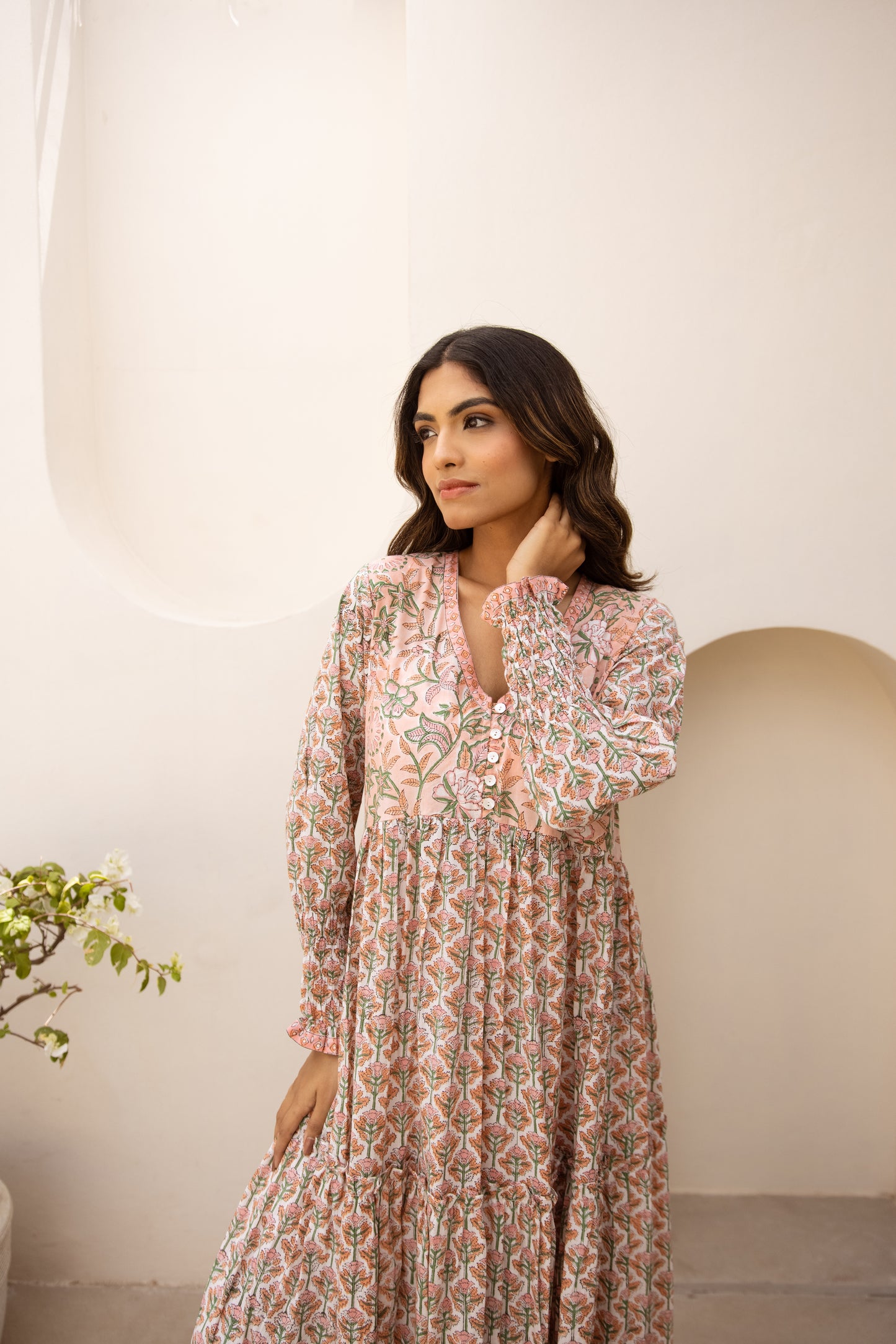 Salsa Tier Ruffle Dress