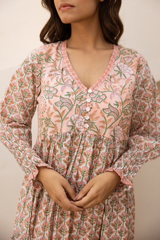 Salsa Tier Ruffle Dress