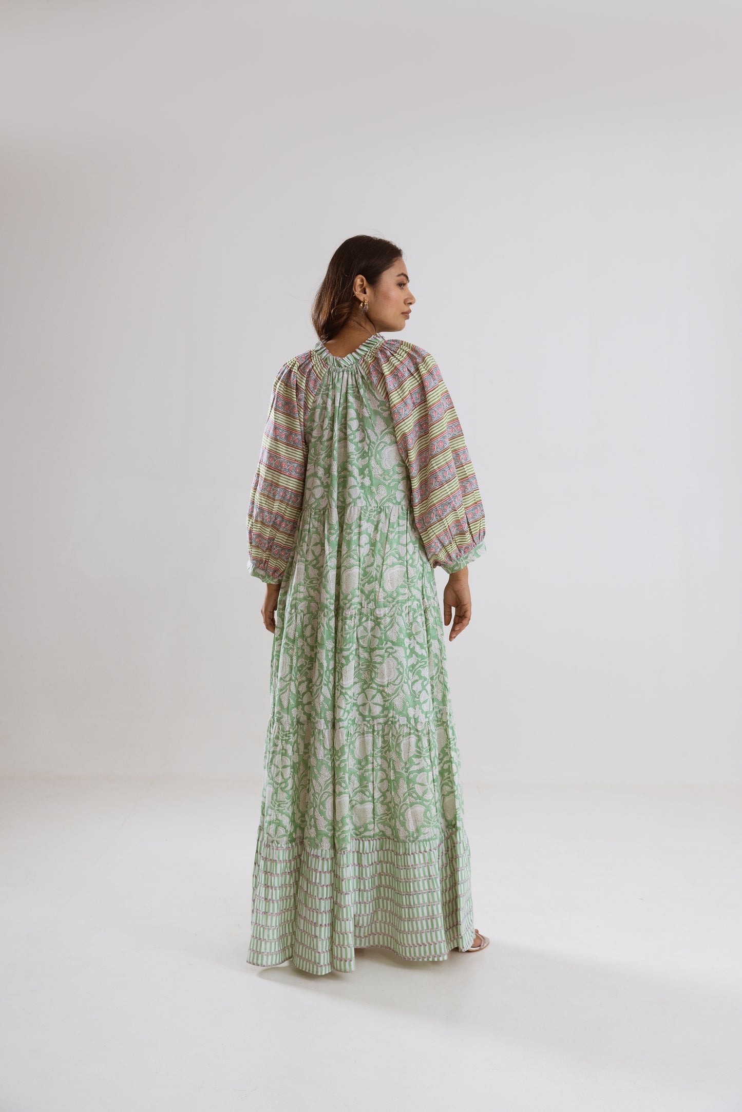Kindal tier Ruffle Dress