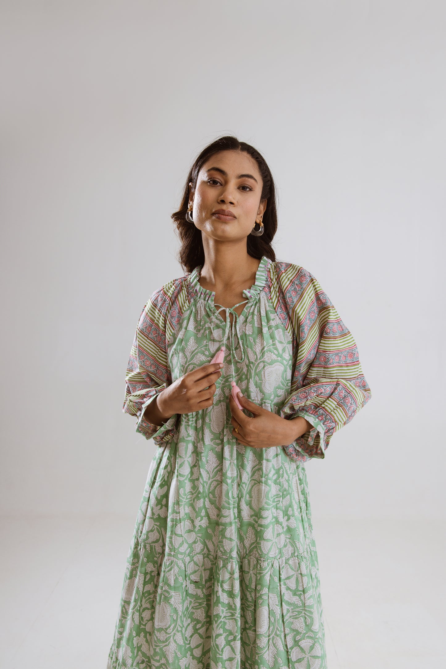 Kindal tier Ruffle Dress