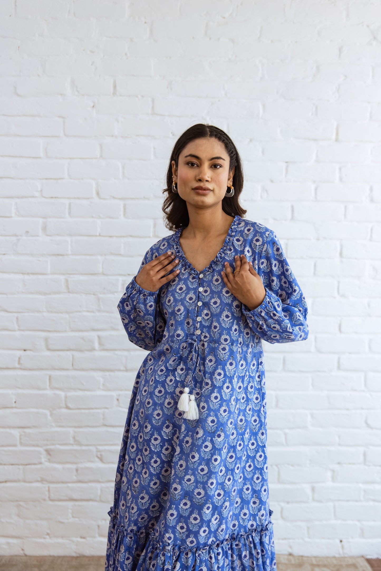Kinny tier Ruffle Dress