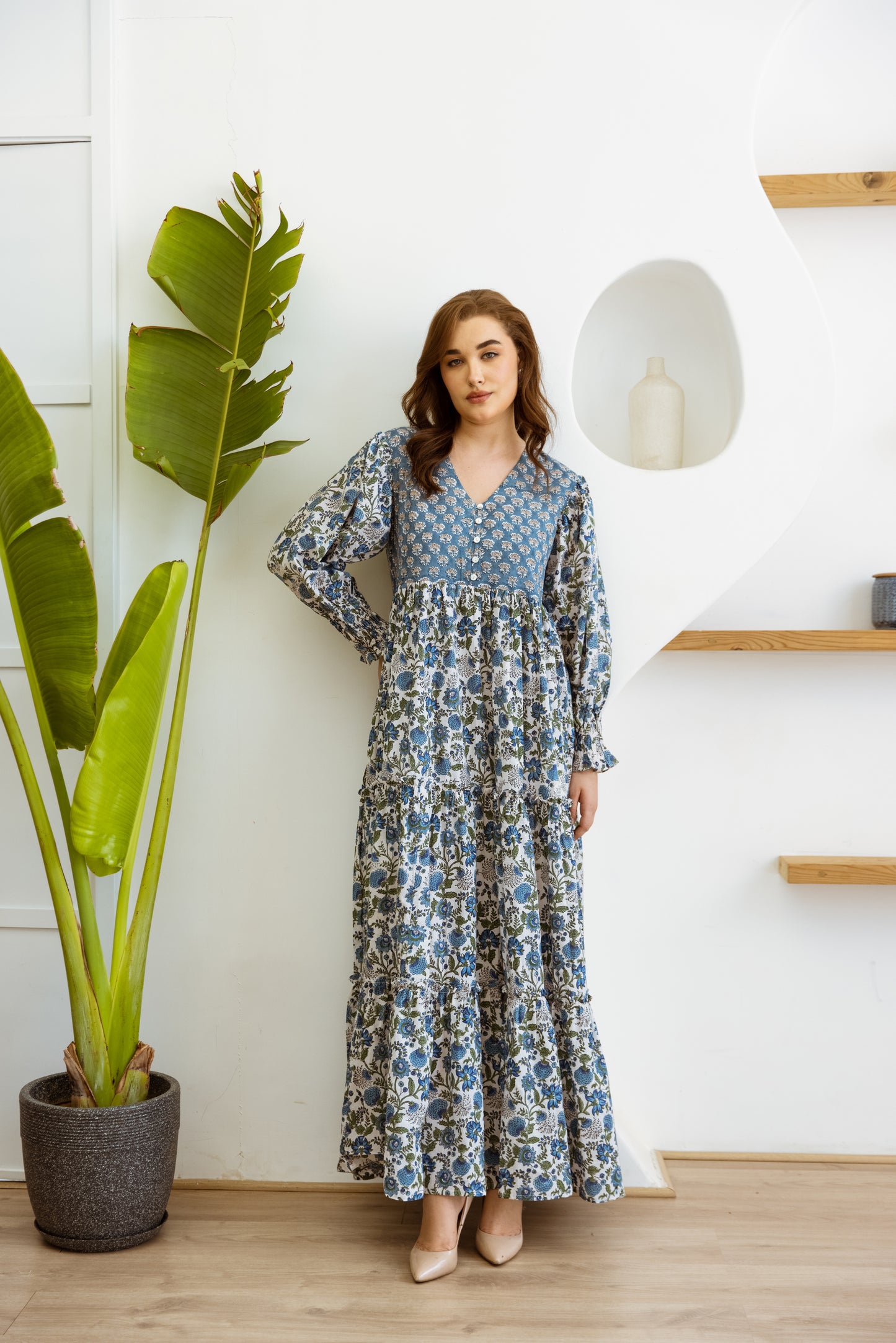 Kimbly Tier Ruffle Dress