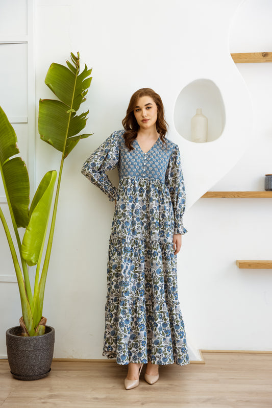 Kimbly Tier Ruffle Dress