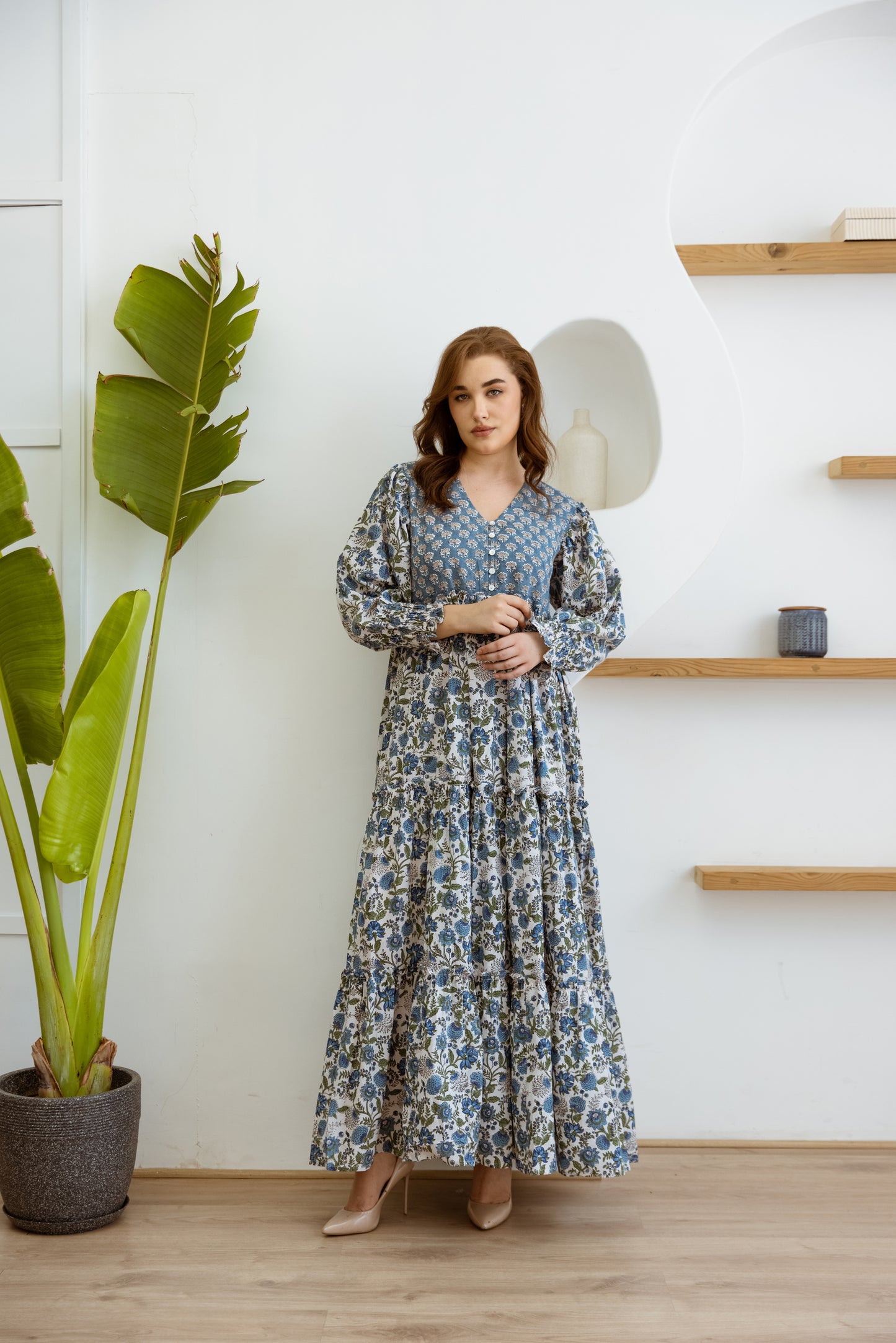 Kimbly Tier Ruffle Dress