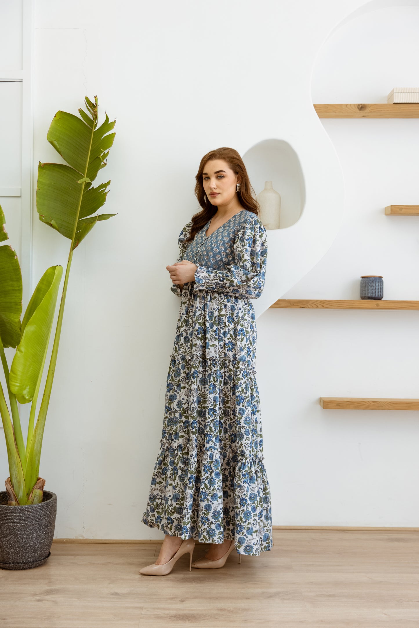 Kimbly Tier Ruffle Dress