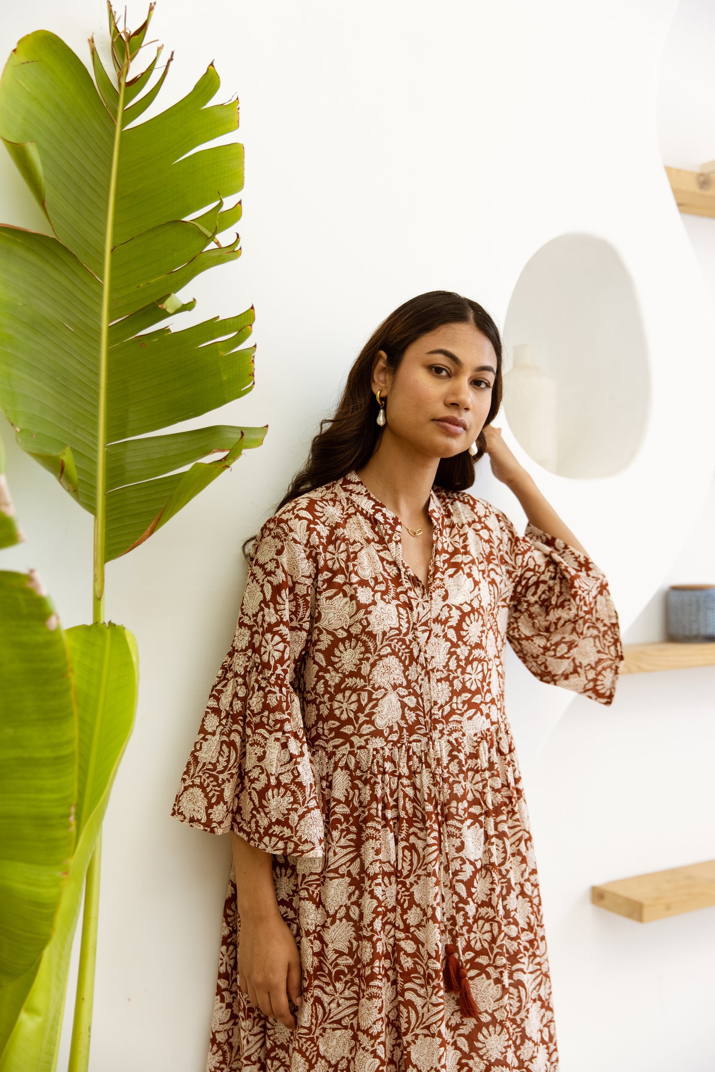 Kaila Tier Ruffle Dress