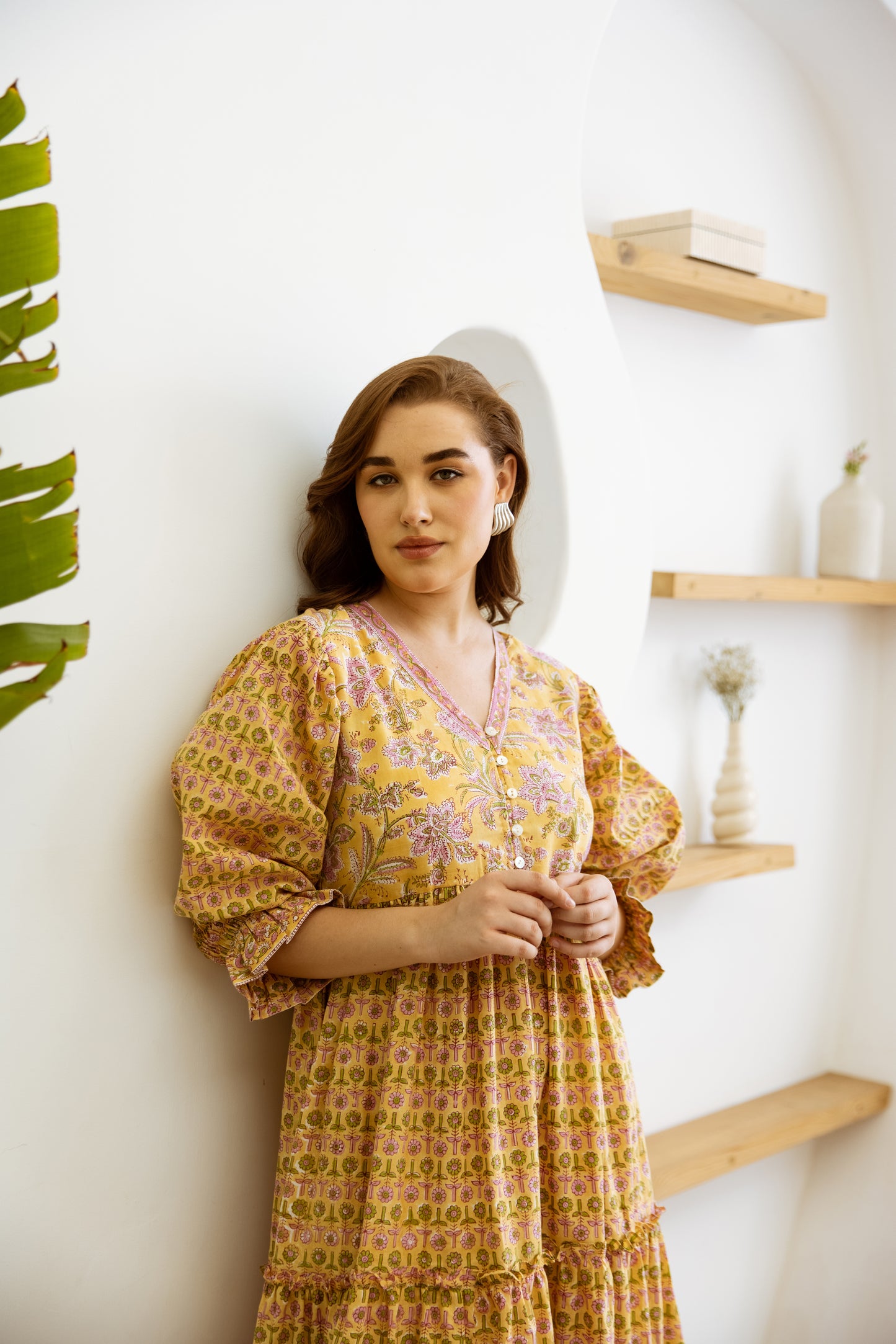 Daka Tier Ruffle Dress
