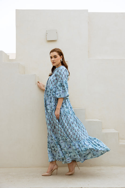 Elina Tier Ruffle Dress