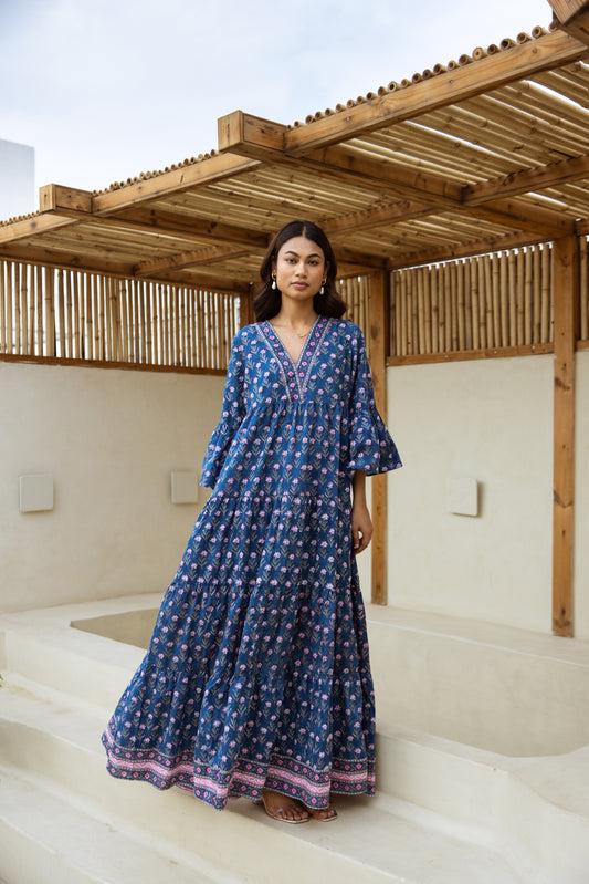 Laika Tier Ruffle Dress