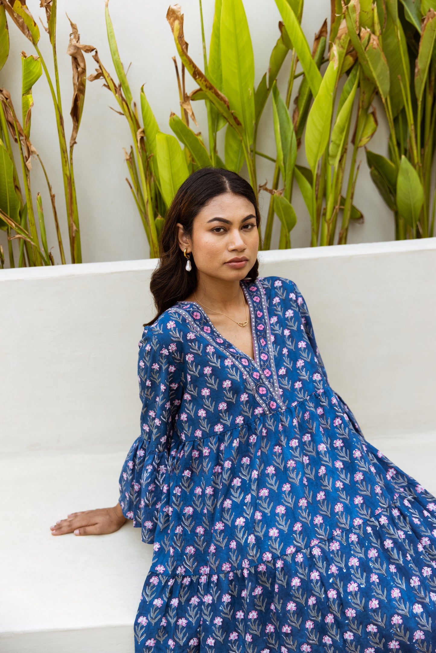 Laika Tier Ruffle Dress
