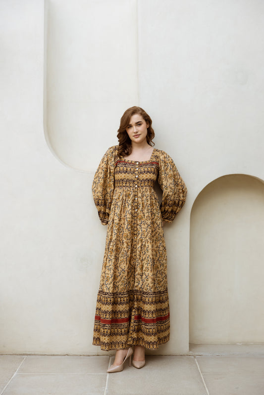 Kiyarah Tier Ruffle Dress