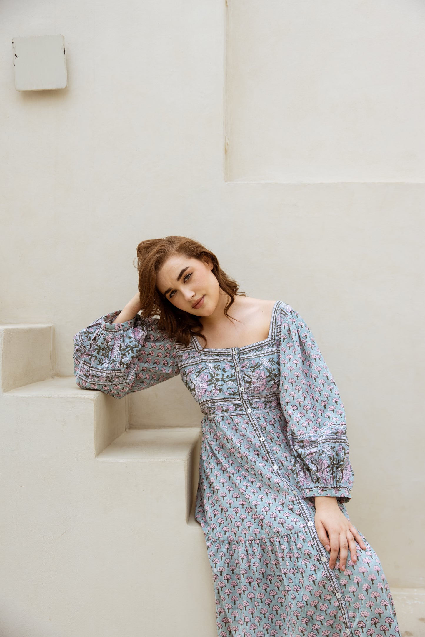 Papella Tier Ruffle Dress