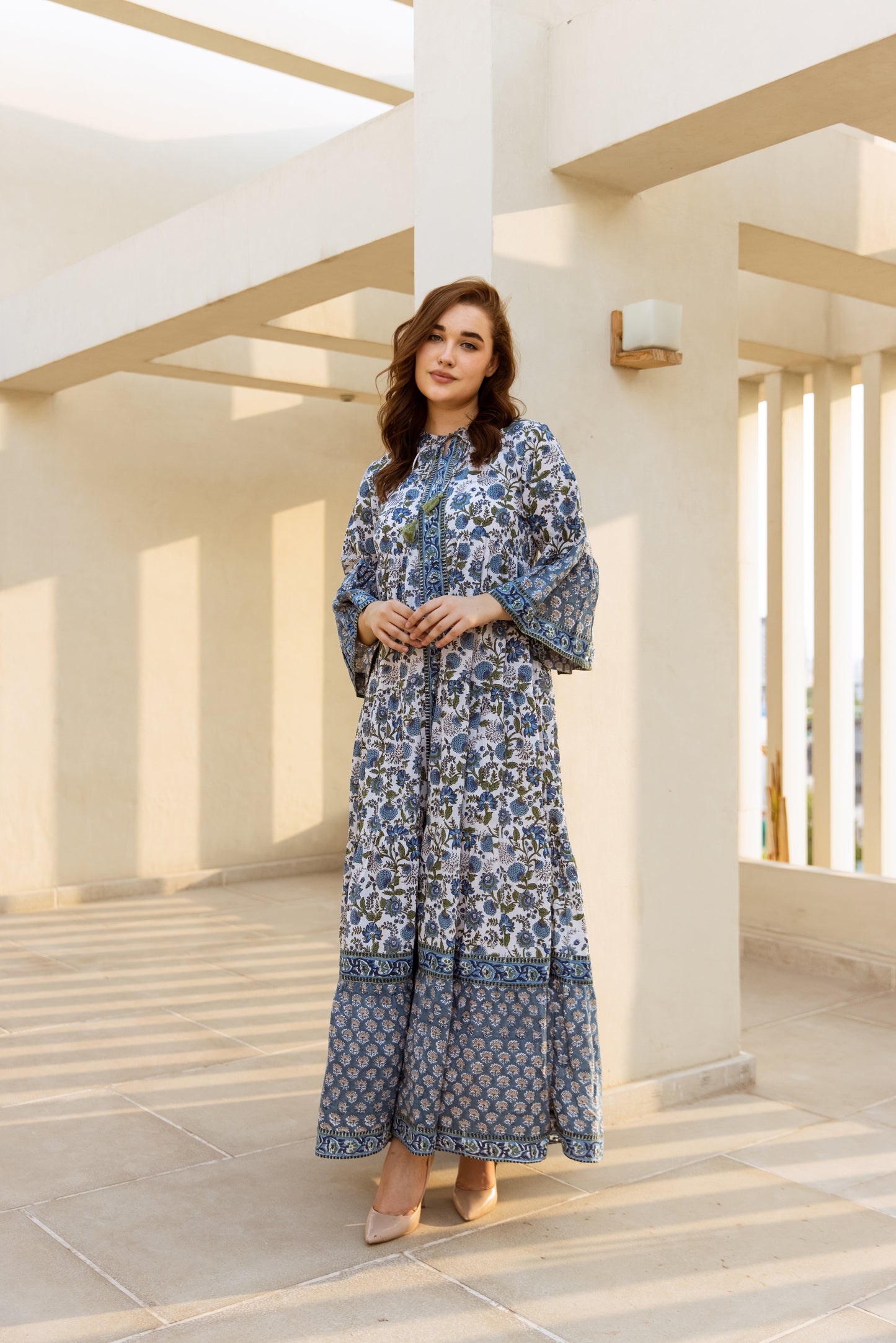 Ananya Tier Ruffle Dress