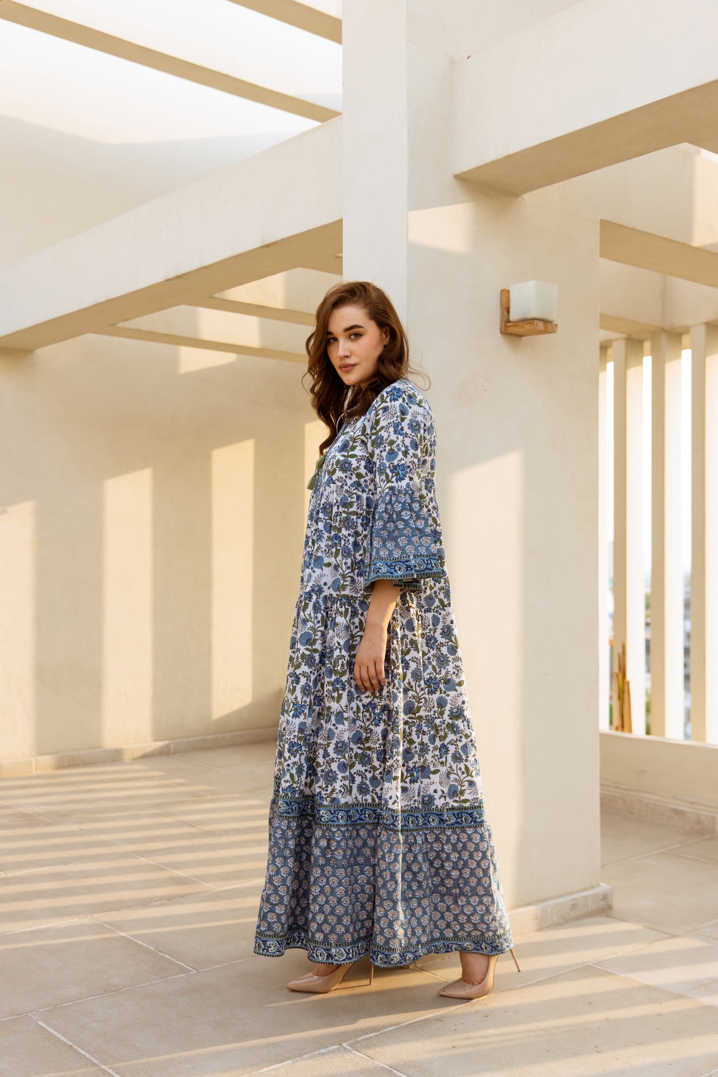 Ananya Tier Ruffle Dress