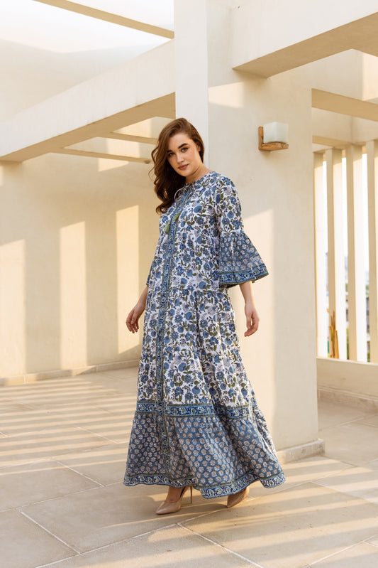 Ananya Tier Ruffle Dress
