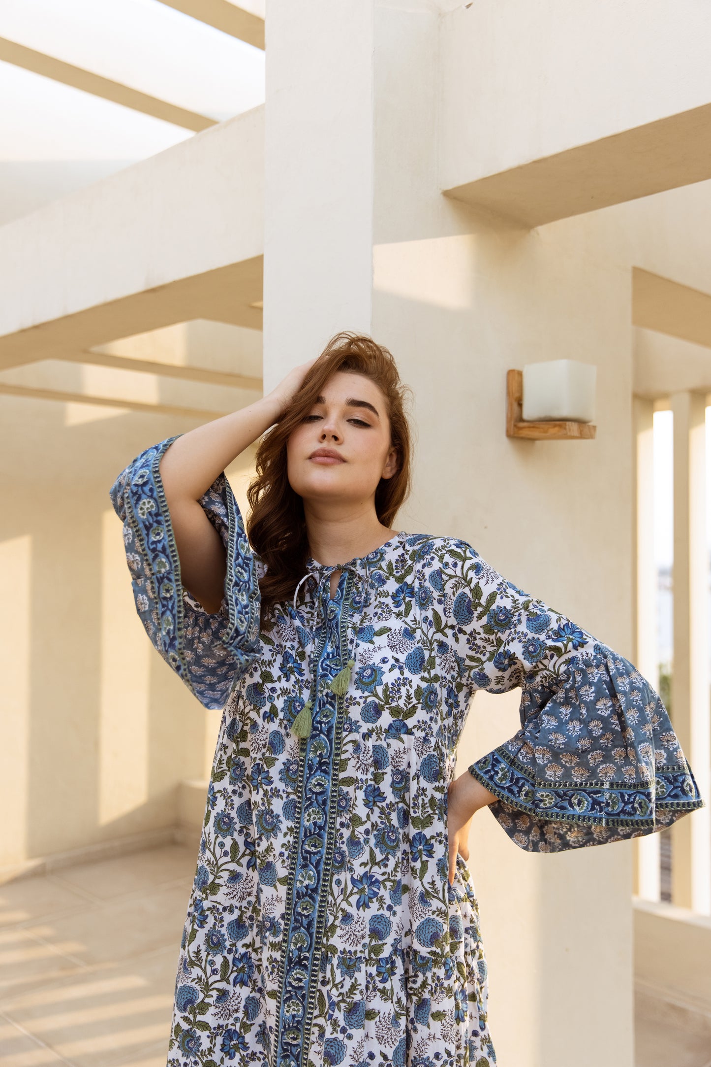 Ananya Tier Ruffle Dress