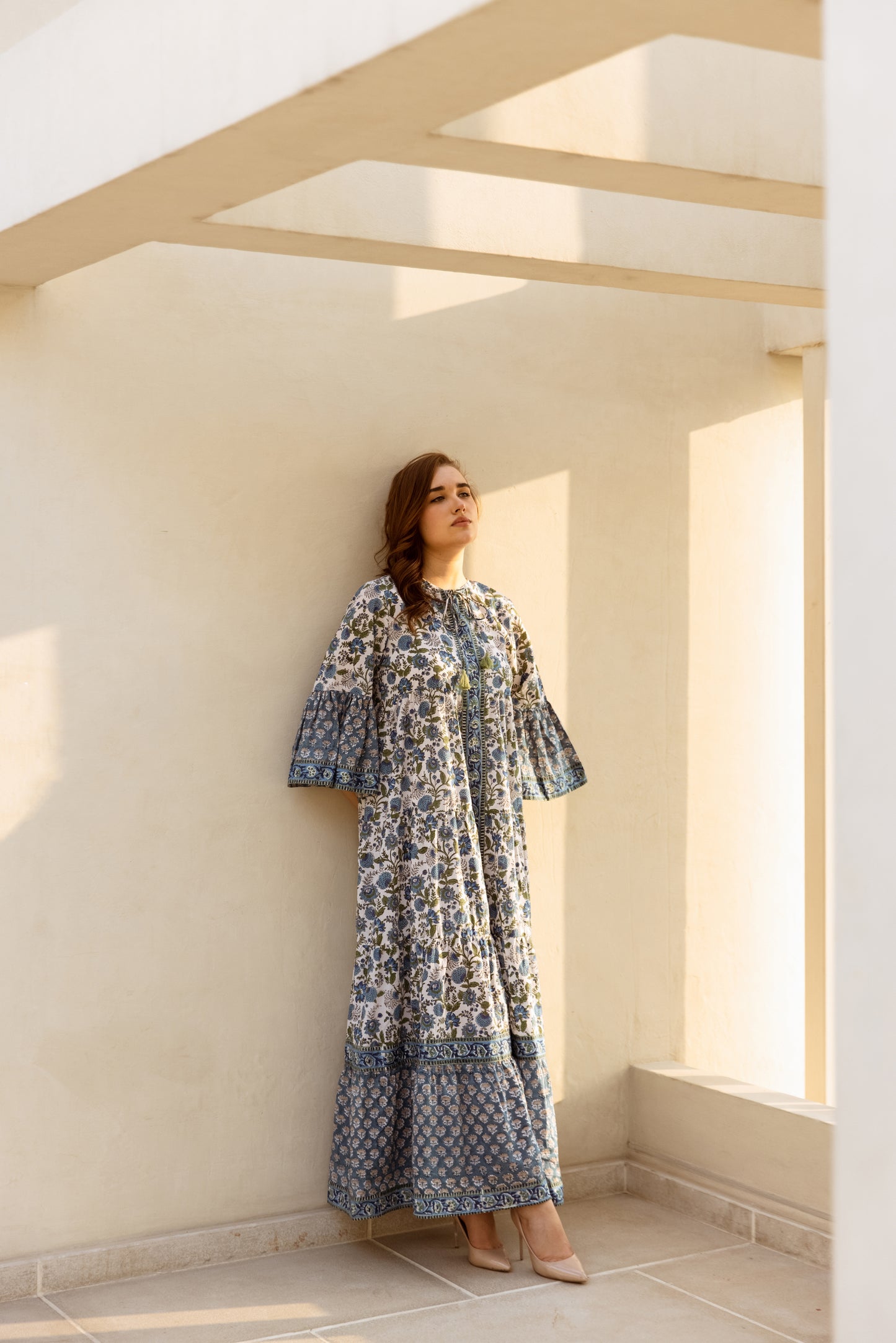 Ananya Tier Ruffle Dress