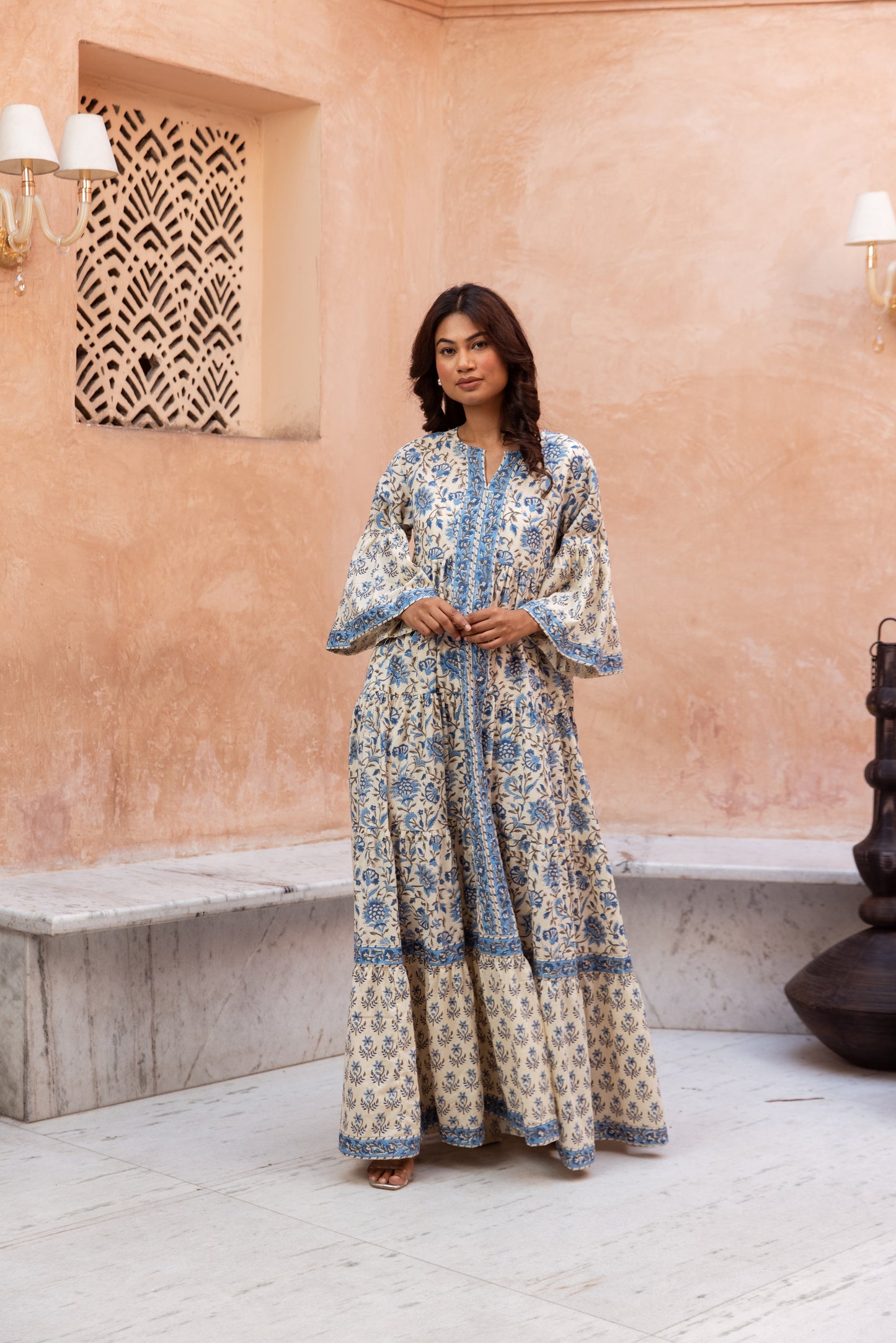 Naimat Tier Ruffle Dress