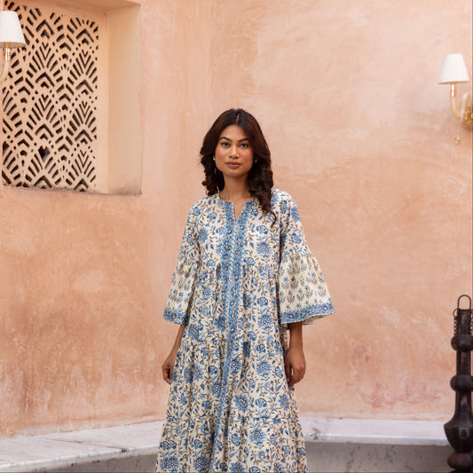 Naimat Tier Ruffle Dress