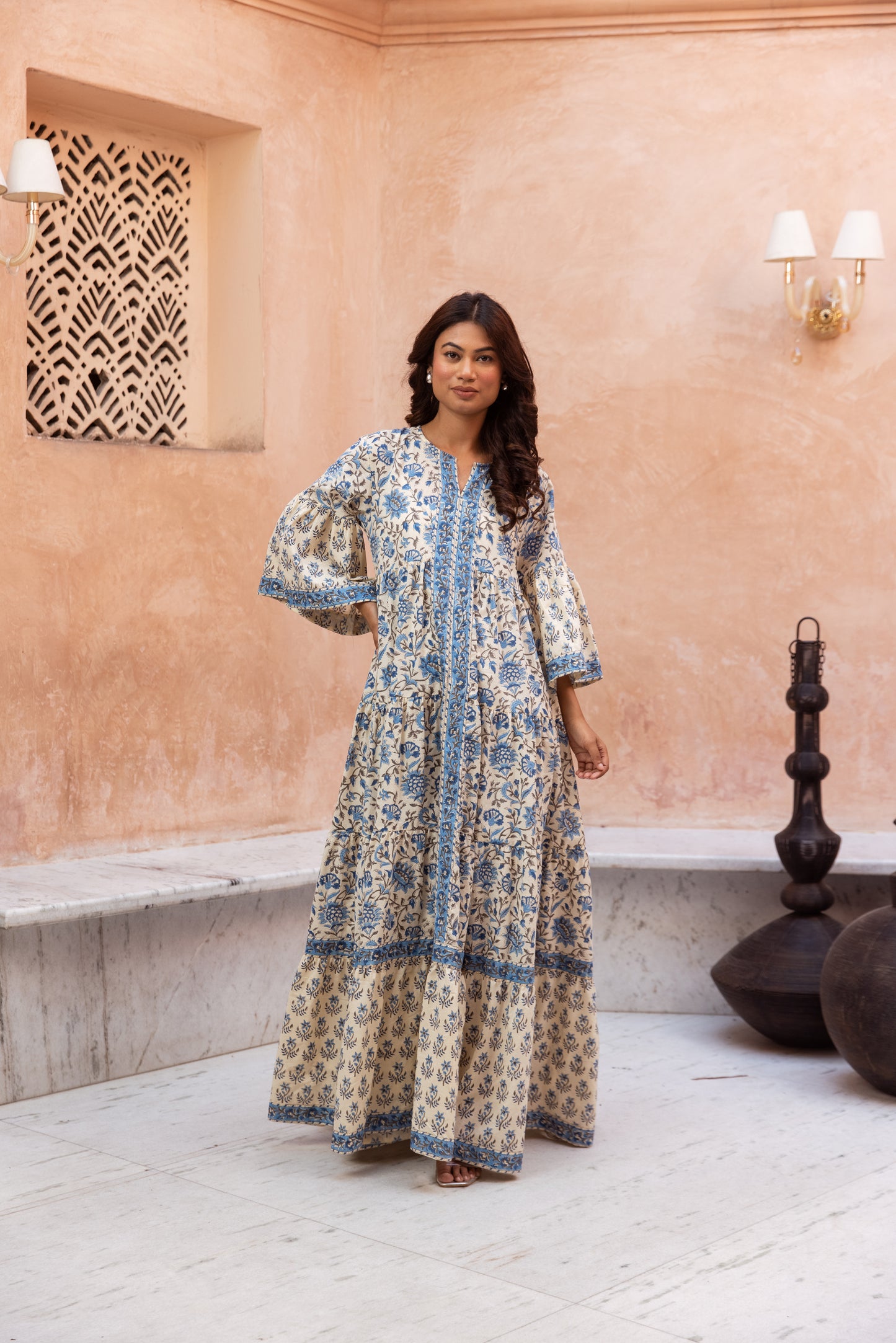 Naimat Tier Ruffle Dress